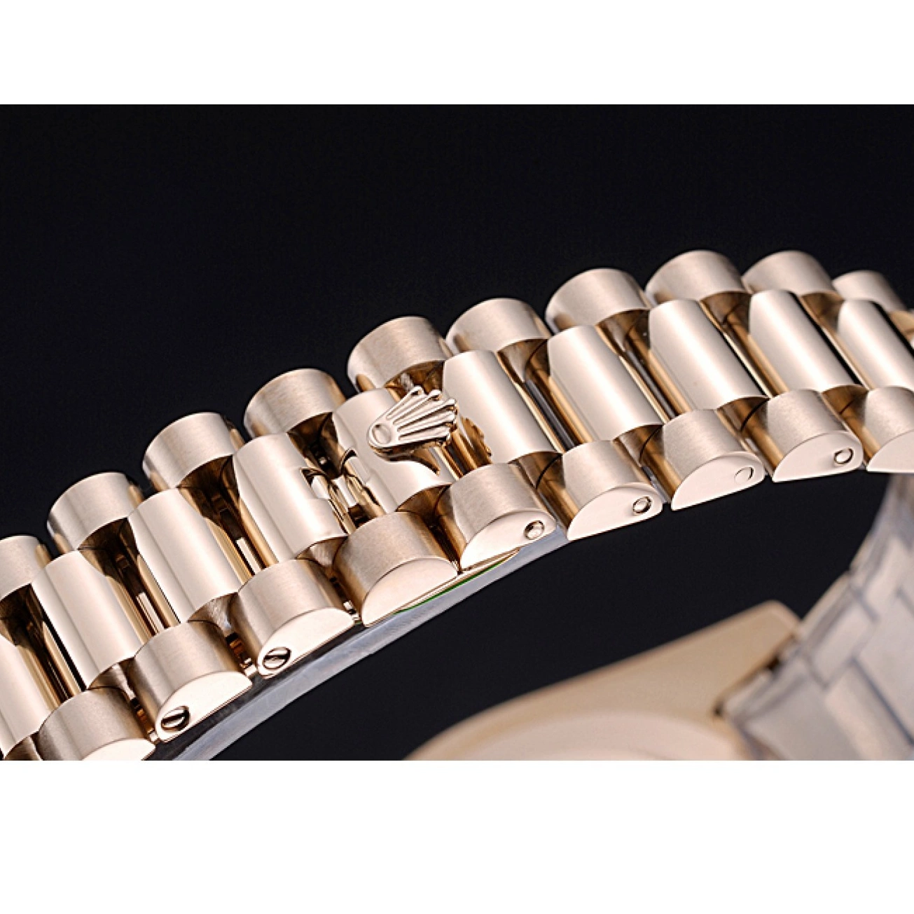 Aaa replica watch Bracelet 622546 Dial White Gold Day-Date Rolex 0823